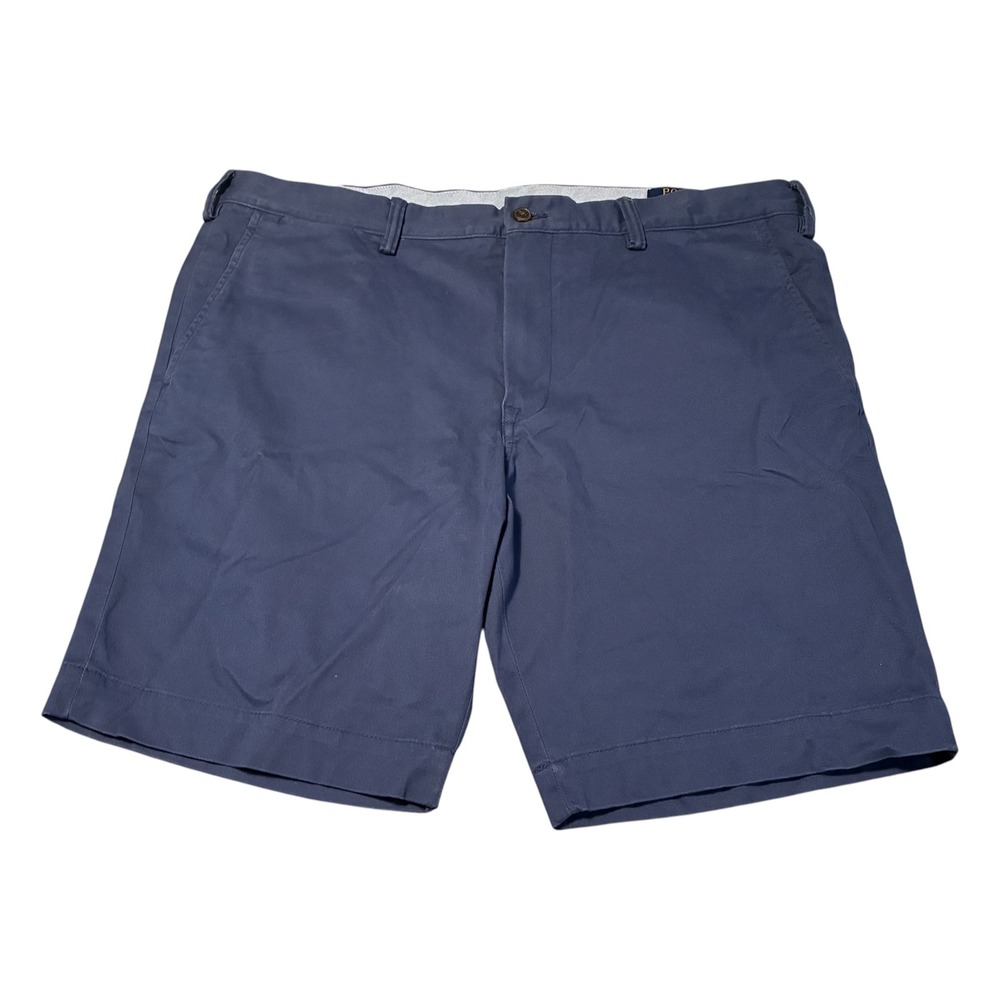 Polo Ralph Lauren Mens Navy Blue Chino Shorts Stretch Slim Fit 38